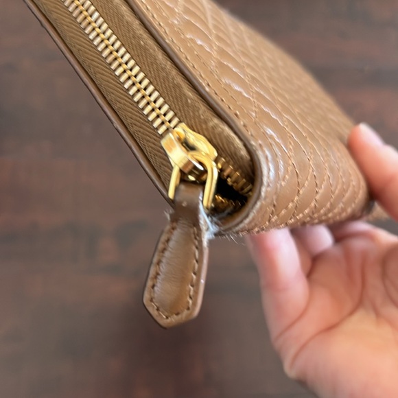 Prada Quilted Leather Zip Wallet - Picture 6 of 15